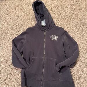 Abercrombie & Fitch Vintage Y2K Hoodie Dark Grey Size M